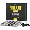 Shilajit Tablets 36,000Mg | 100% Natural Himalayan Shilajit, Rich in Fulvic Acid, Iron & Calcium | Natural Energy, Immune & Mental Clarity Support | 60 Tablets for Men & Women