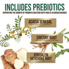 Probiotics 60 Billion CFU + 10 Strains - Daily Probiotic for Immune, Digestive & Gut Support, Prebiotics and Probiotics Supports Occasional Constipation, Gas & Bloating for Women & Men - 120 Capsules