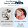 LED Face Light Therapy Mask with Remote Control, Red Light Therapy Mask for Face & Neck. Soft Silicone Beauty Device for Rejuvenation Skin Tightening Anti-Aging