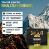 Shilajit Tablets 36,000Mg | 100% Natural Himalayan Shilajit, Rich in Fulvic Acid, Iron & Calcium | Natural Energy, Immune & Mental Clarity Support | 60 Tablets for Men & Women